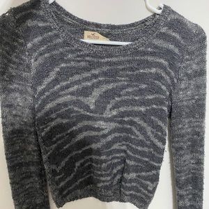 Hollister crop long sleeve